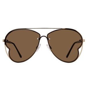 Steve Madden- “Monet” Aviator Sunglasses